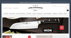 Desktop Screenshot of cookandbakeware.co.uk